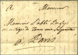 Lettre Avec Texte Daté De Malte Le 9 Octobre 1739 Pour Paris Adressée En Franchise à Paris. -... - Otros & Sin Clasificación