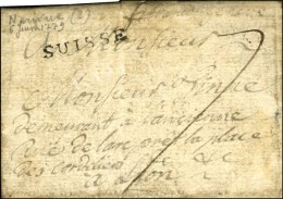SUISSE Sur Lettre Avec Texte Daté De Gruyère Le 6 Juin 1779 Pour Lyon. - TB. - Otros & Sin Clasificación