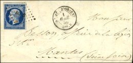 Losagne AOB / N° 14 Càd ARMEE D'ORIENT / Bau B Sur Lettre Avec Texte. 1856. - SUP. - R. - Autres & Non Classés