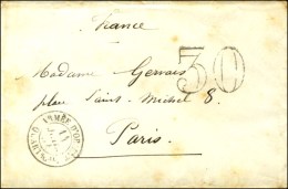 Càd ARMEE D'ORIENT / QUARTer Gal, Taxe 30 DT. 1854. - TB / SUP. - Other & Unclassified