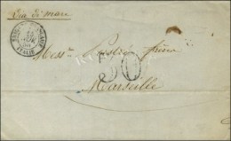 Càd BRIGADE FRANCAISE / ITALIE + Taxe 30 DT Sur Lettre Avec Texte Daté De Rome. 1856. - TB / SUP. - Other & Unclassified