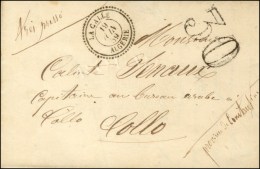 Càd T 22 LA CALLE / ALGERIE Taxe 30 Dt Sur Lettre Pour Collo. 1859. - SUP. - R. - Other & Unclassified