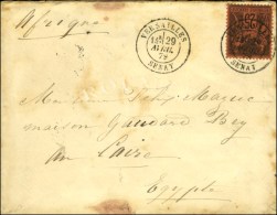 Càd VERSAILLES / SENAT / N° 91 Sur Lettre Pour Le Caire. 1879. - TB / SUP. - 1849-1876: Classic Period