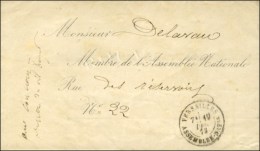 Càd VERSAILLES / ASSEMBLEE NATle Sur Lettre En Franchise Par Adresse Pré-imprimée Et Texte... - 1849-1876: Classic Period