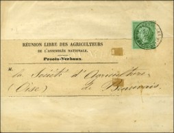 Càd VERSAILLES / ASSEMBLEE NATle / N° 20 Sur Imprimé Complet Sous Bande. 1872. - SUP. - RR. - 1849-1876: Classic Period