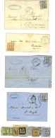 Lot De 4 Lettres De St Amarin + 9 Détachés. - TB. - Lettres & Documents