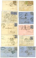 Lot De 10 Lettres De Strasbourg. - TB. - Lettres & Documents