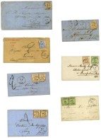 Lot De 7 Lettres De Colmar. - TB. - Covers & Documents