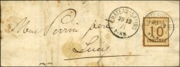 Càd CHATEAU-SALINS / Als. N° 6 Sur Lettre Pour Lucy. 1871. - TB / SUP. - Covers & Documents