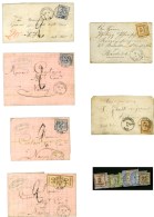 Lot De 5 Lettres De Buckenheim + 7 Détachés. - TB. - Cartas & Documentos