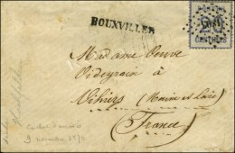PC Du GC 1803 / Alsace N° 6 + Griffe Provisoire BOUXVILLER Sur Lettre Pour Vihiers (Maine Et Loire) Au Verso,... - Lettres & Documents
