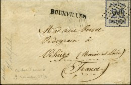 PC Du GC 1803 / Alsace N° 6 + Griffe Provisoire BOUXVILLER Sur Lettre Pour Vihiers (Maine Et Loire) Au Verso,... - Covers & Documents