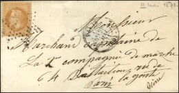 Etoile évidée / N° 28 Càd L PARIS L (60) 21 MAI 71 Sur Lettre Pour Paris. - TB. - R. - Guerra De 1870