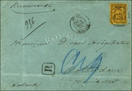 Càd T 18 COGNAC / CHARENTE / N° 99 Sur Lettre Recommandée Pour Rotterdam. 1895. - TB / SUP. - R. ... - 1876-1878 Sage (Type I)