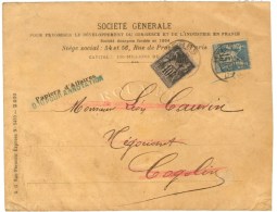 Càd HYERES / VAR / N° 101 + N° 103 Sur Papiers D'affaires Annotés Au 3ème... - 1876-1878 Sage (Type I)