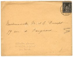 Càd PARIS / R. DE GRENELLE / N° 83 Sur Envoi Sous Enveloppe Ouverte Pour La Ville Contenant Un... - 1876-1878 Sage (Type I)