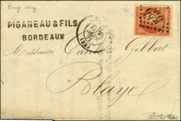 GC 532 / N° 48 Nuance Rouge-sang Foncé (très Belles Marges) Càd T 17 BORDEAUX (32). 1871.... - 1870 Emission De Bordeaux