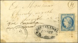 GC 671 / N° 45 (superbes Marges) Variété Impression Fine Càd T 16 BUIS LES BARONNIES (25).... - 1870 Ausgabe Bordeaux