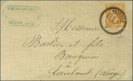 Càd T 24 BELESTA (8) / N° 28. 1870. - SUP. - 1863-1870 Napoléon III Con Laureles