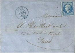 GC Bleu 3926 / N° 22 Càd T 15 Bleu THANN (66). 1863. - TB / SUP. - 1862 Napoléon III.