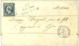 PC 3138 / N° 14 Càd T 15 BOURG ARGENTAL (84) Cursive 84 / ST JULIEN / MOLIN-MOLETTE. 1854. - TB / SUP.  ... - 1853-1860 Napoléon III