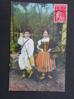 Ref5292 NIK CPA Couple D'enfants En Costume Folklorique - Portugal Madeira Costume Folklore 1913 - Europe