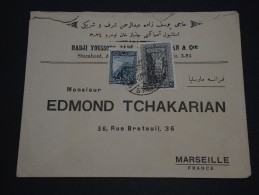 TURQUIE - Env Pour Marseille - France - 1925 / 1929 - Détaillons Collection - A Voir - Lot N° 16588 - Storia Postale