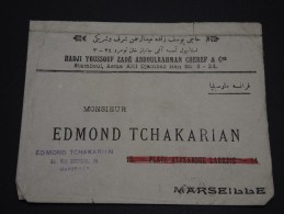 TURQUIE - Env Pour Marseille - France - 1925 / 1929 - Détaillons Collection - A Voir - Lot N° 16595 - Brieven En Documenten