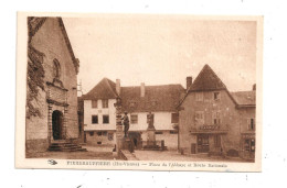 Pierre Buffière-Place De L'Abbaye Et Route Nationale; Pharmacie---(B.2754) - Pierre Buffiere