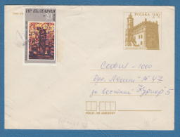 212101 / 1982 - 2.50 ZL. - Stationery POLAND , 30 St. Art Vladimir Dimitrov  Maystora , STARA ZAGORA - SOFIA Bulgaria - Covers & Documents