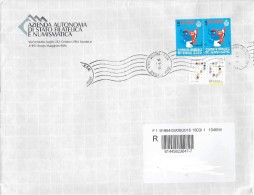 San Marino: Raccomandata, Registered, Recommandé - Covers & Documents