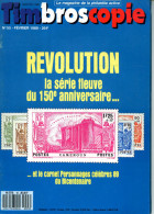 Timbroscopie N.55,Colonie,Révolution La Poste,Albanbie,Monaco Tarif,Semeuse Lignée 50c,Jersey Fi,France Libre Madagascar - Français (àpd. 1941)