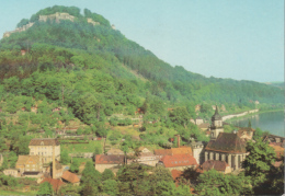 Königstein Sa - Blick Zur Festung Königstein 1 - Koenigstein (Saechs. Schw.)