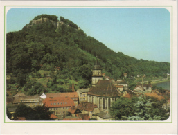 Königstein Sa - Blick Auf Stadt Und Festung - Koenigstein (Saechs. Schw.)