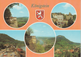 Königstein Sa - Mehrbildkarte 6 - Koenigstein (Saechs. Schw.)