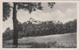 Königstein Sa - S/w Festung Königstein 2 - Koenigstein (Saechs. Schw.)