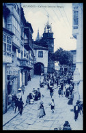 SPAIN - LA CORUÑA- BETANZOS -  Calle De Sanchez Bregua  Carte Postale - Foires