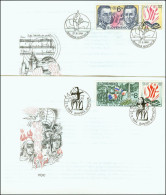 Slovakia 1994, FDC Covers Slovak National Uprising Mi.# 200-201, Ref.bbzg - FDC