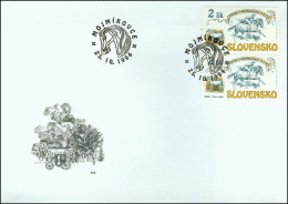 Slovakia 1994, FDC Cover Horses Mi.# 204, Ref.bbzg - FDC