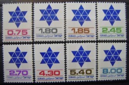 ISRAEL - IVERT 594/95 + 659+704+759/60+754/55 - SERIE BASICA NUEVOS (**) SIN FIJASELLOS - ( H000 ) - Used Stamps (with Tabs)