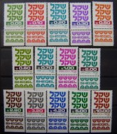 ISRAEL - IVERT 771/84 - SERIE BASICA NUEVOS SIN FIJASELLOS - ( H000 ) - Usados (con Tab)