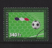 HUNGARY - 2016. SPECIMEN- 15th European Football/Soccer  Championship, France - Used Stamps