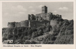 Königstein Taunus - S/w Ruine Königstein 1 - Koenigstein