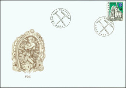 Slovakia 1995, FDC Cover Town Hall In Nova Bana Mi.# 231, Ref.bbzg - FDC