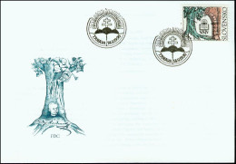 Slovakia 1995, FDC Cover St Adalbert's Fraternal Aid Society Mi.# 239, Ref.bbzg - FDC