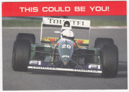 THIS COULD BE YOU ! - BBC TOP GEAR COMPETITION CARD - TOURTEL LAROUSSE F1 - Grand Prix / F1