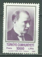 TURKEY 1990: YT 2653, ** MNH - FREE SHIPPING ABOVE 10 EURO - Neufs