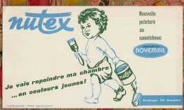 BUVARD / BLOTTER /  Nutex Novemail Peinture - Paints