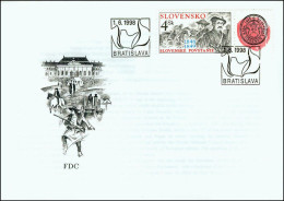 Slovakia 1998, FDC Cover 150th Anniversary Of The Revolution Mi.# 313, Ref.bbzg - FDC