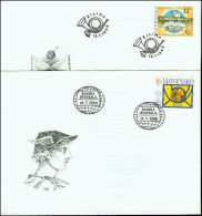 Slovakia 1999, FDC Covers UPU Mi.# 344-345, Ref.bbzg - FDC